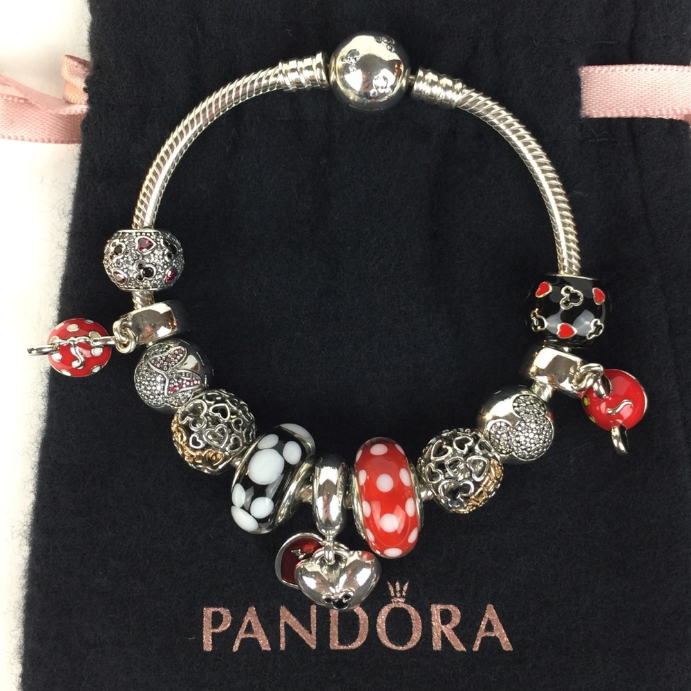 NEW! Pandora Disney Mickey and Minnie bracelet - Picture 2 of 8